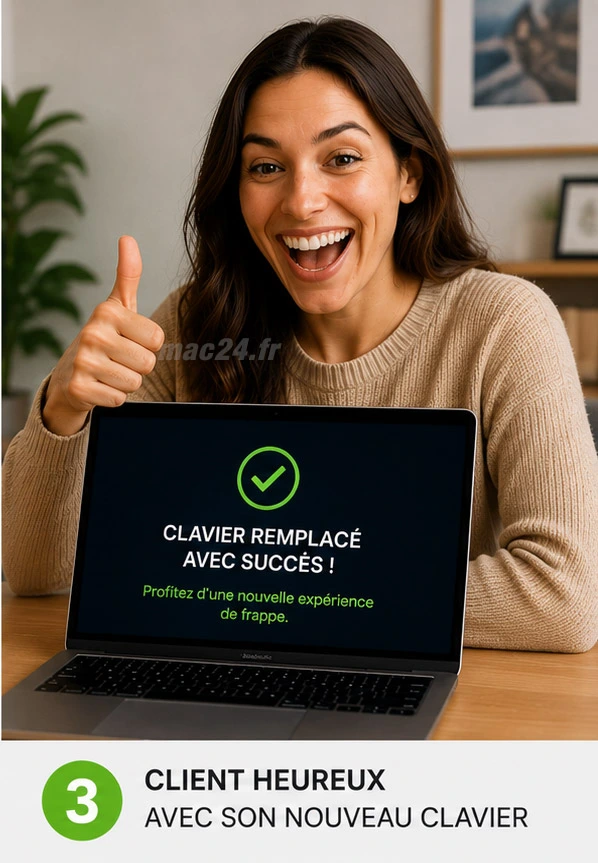 Promo dépannage clavier MacBook Pro 13 pouces