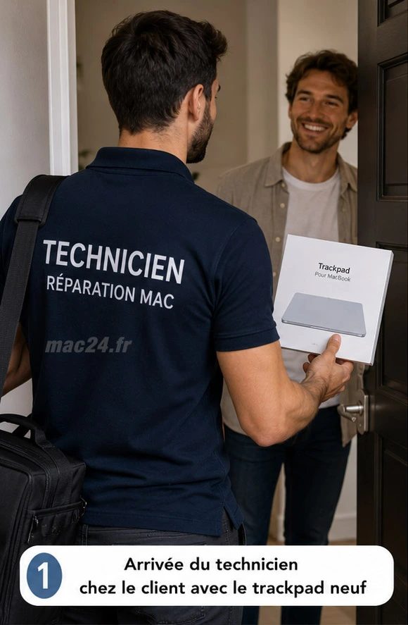 Offre flash changement trackpad MacBook Pro 13 pouces 2019 A1989 à SOSPEL