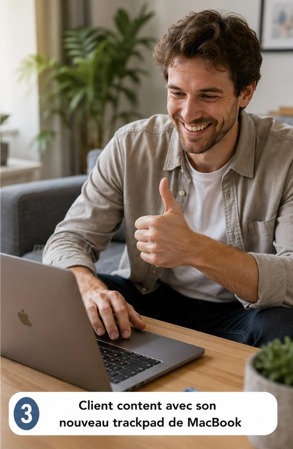 Promo remplacement pavé tactile MacBook Pro 13 pouces 2019
