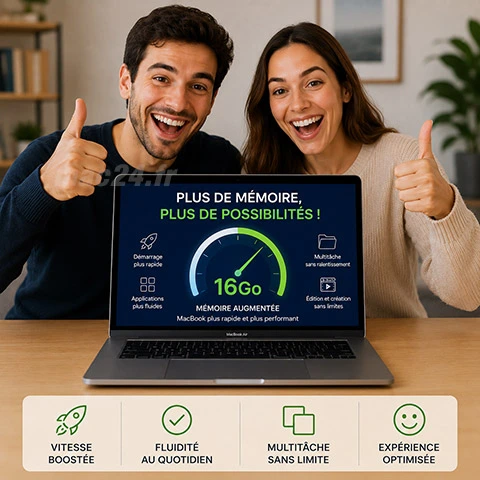 A vendre remplacement mémoire MacBook Air 13 pouces A1181 sur LA PENNE