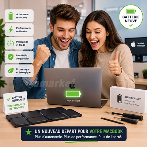 Promo remplacement de batterie MacBook Air 13 pouces 2009